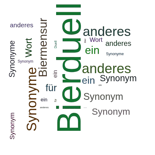 Ein anderes Wort für Bierduell - Synonym Bierduell