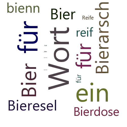 Ein anderes Wort für Biereifer - Synonym Biereifer