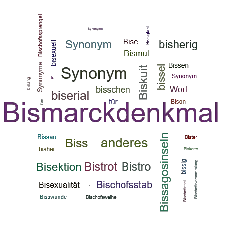 Ein anderes Wort für Bismarckturm - Synonym Bismarckturm