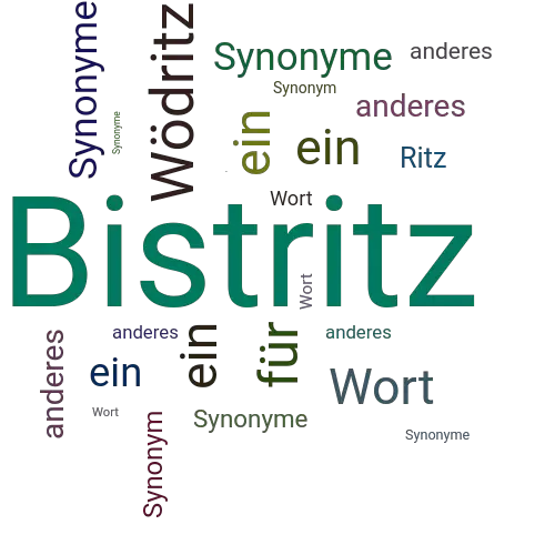 Ein anderes Wort für Bistritz - Synonym Bistritz