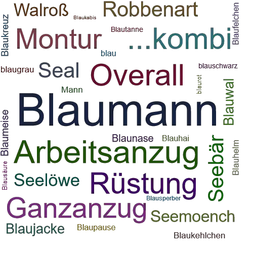 Ein anderes Wort für Blaumann - Synonym Blaumann