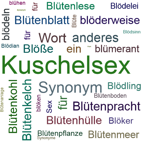 Ein anderes Wort für Blümchensex - Synonym Blümchensex