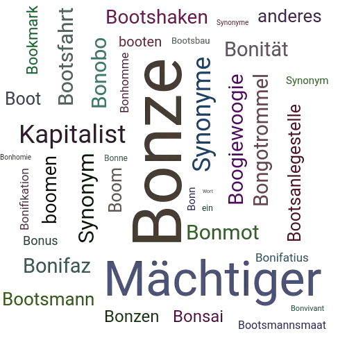 Ein anderes Wort für Bonze - Synonym Bonze