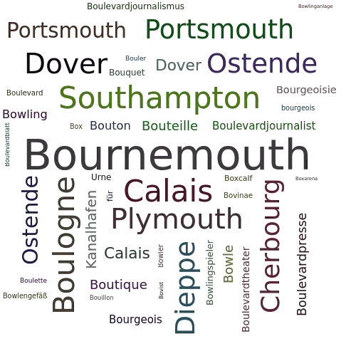 Ein anderes Wort für Bournemouth - Synonym Bournemouth