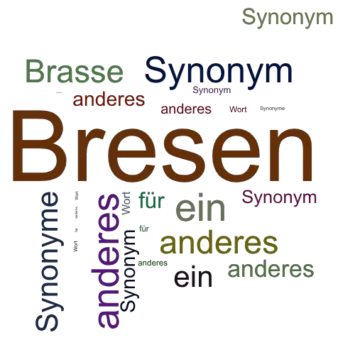 Ein anderes Wort für Bresen - Synonym Bresen