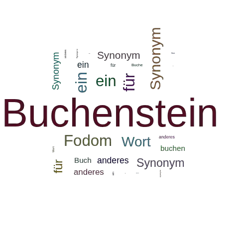 Ein anderes Wort für Buchenstein - Synonym Buchenstein