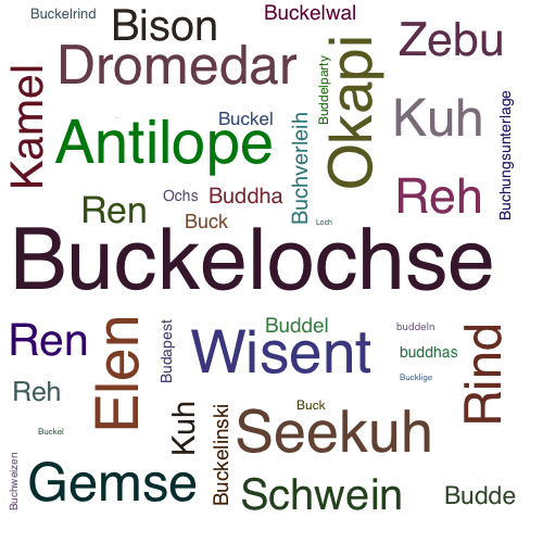 Ein anderes Wort für Buckelochse - Synonym Buckelochse