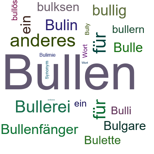 Ein anderes Wort für Bullen - Synonym Bullen