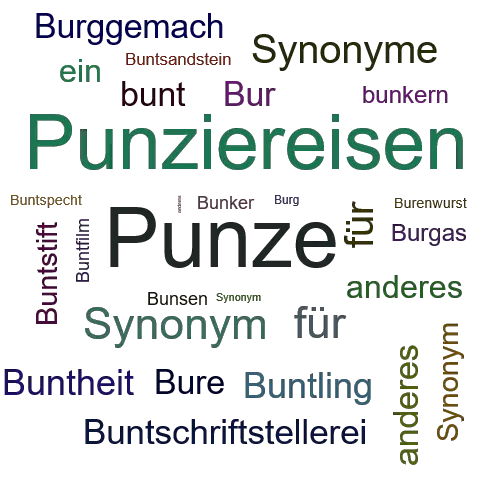 Ein anderes Wort für Bunze - Synonym Bunze