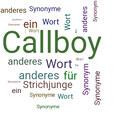 Ein anderes Wort für Callboy - Synonym Callboy