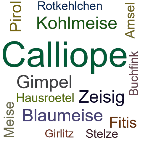 Ein anderes Wort für Calliope - Synonym Calliope