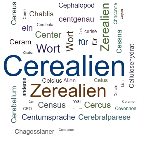 Ein anderes Wort für Cerealien - Synonym Cerealien