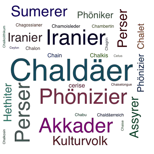 Ein anderes Wort für Chaldäer - Synonym Chaldäer