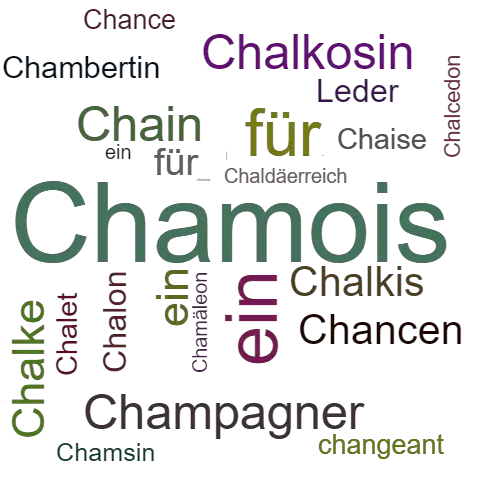 Ein anderes Wort für Chamoisleder - Synonym Chamoisleder