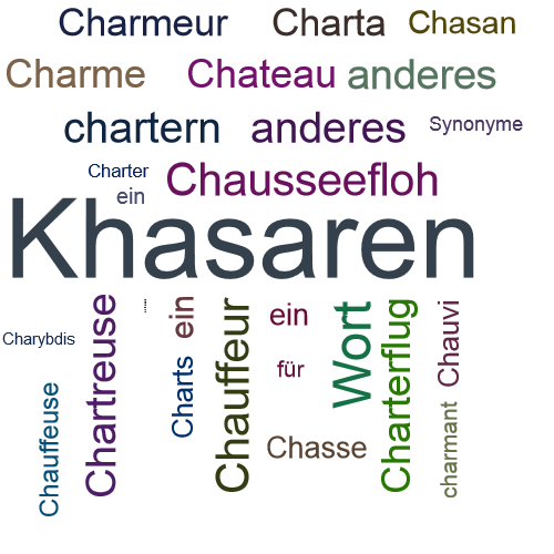 Ein anderes Wort für Chasaren - Synonym Chasaren