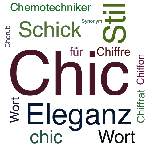 Ein anderes Wort für Chic - Synonym Chic