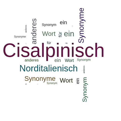 Ein anderes Wort für Cisalpinisch - Synonym Cisalpinisch