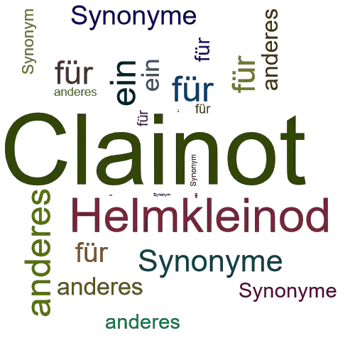 Ein anderes Wort für Clainot - Synonym Clainot