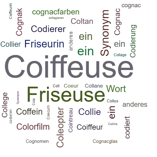 Ein anderes Wort für Coiffeuse - Synonym Coiffeuse