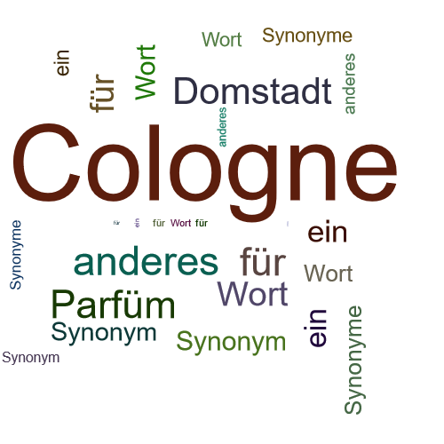 Ein anderes Wort für Cologne - Synonym Cologne