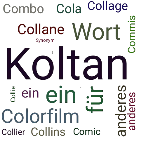 Ein anderes Wort für Coltan - Synonym Coltan