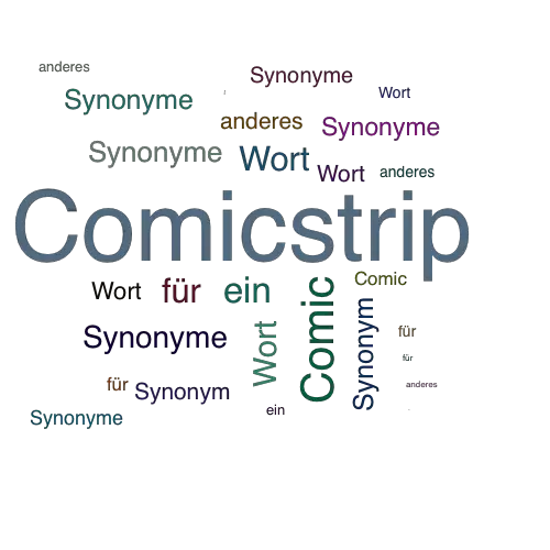 Ein anderes Wort für Comicstrip - Synonym Comicstrip