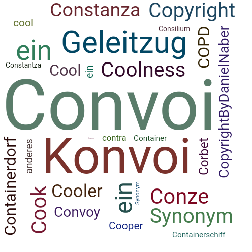 Ein anderes Wort für Convoi - Synonym Convoi