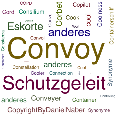 Ein anderes Wort für Convoy - Synonym Convoy