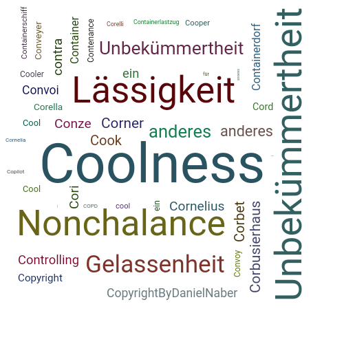 Ein anderes Wort für Coolness - Synonym Coolness