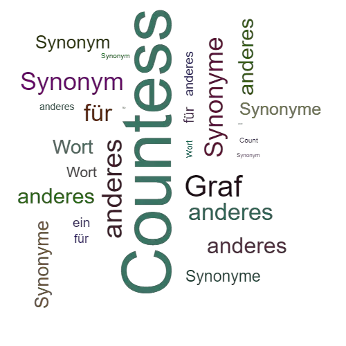 Ein anderes Wort für Countess - Synonym Countess