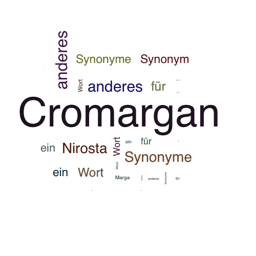 Ein anderes Wort für Cromargan - Synonym Cromargan