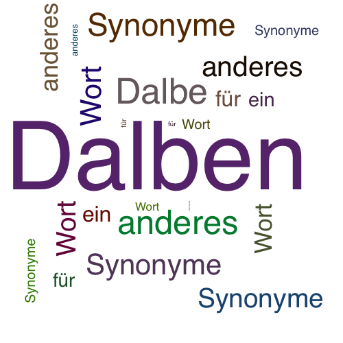 Ein anderes Wort für Dalben - Synonym Dalben