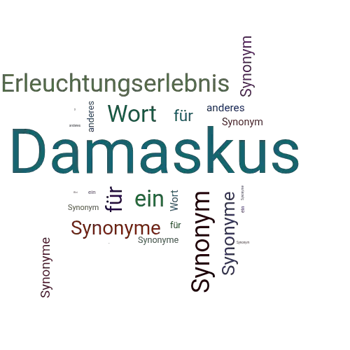 Ein anderes Wort für Damaskus - Synonym Damaskus