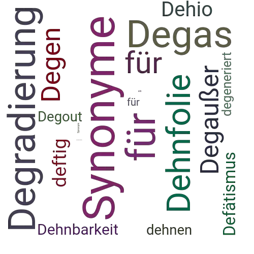 Ein anderes Wort für Degeto - Synonym Degeto