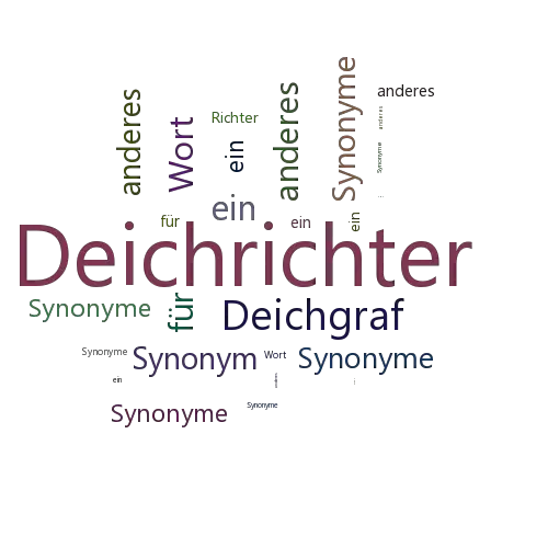 Ein anderes Wort für Deichrichter - Synonym Deichrichter