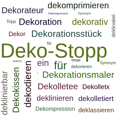 Ein anderes Wort für Dekompressionsstopp - Synonym Dekompressionsstopp