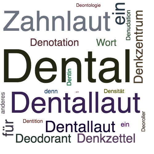 Ein anderes Wort für Dental - Synonym Dental