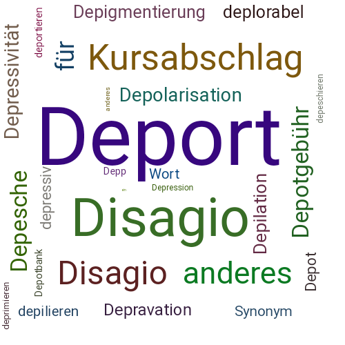 Ein anderes Wort für Deport - Synonym Deport