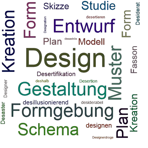design blueprint synonym