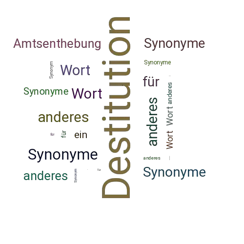 Ein anderes Wort für Destitution - Synonym Destitution