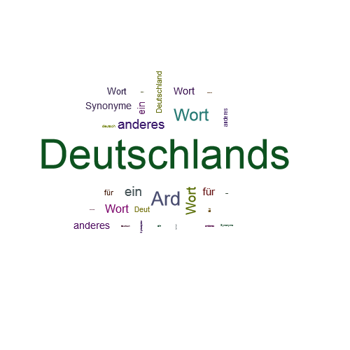 Ein anderes Wort für Deutschlands - Synonym Deutschlands