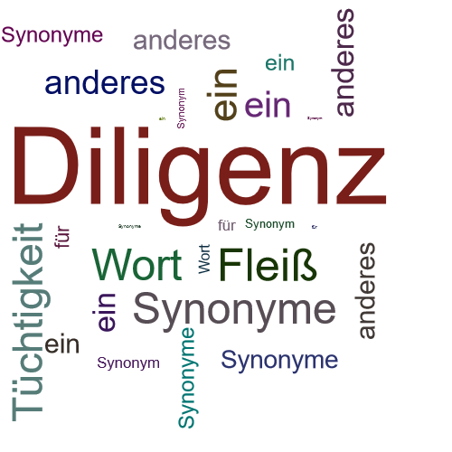 Ein anderes Wort für Diligenz - Synonym Diligenz