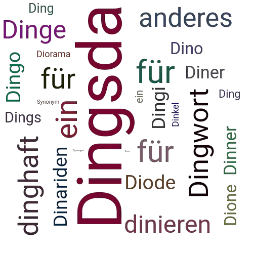 Ein anderes Wort für Dingsdorf - Synonym Dingsdorf