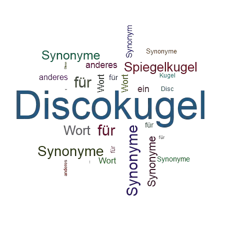 Ein anderes Wort für Discokugel - Synonym Discokugel