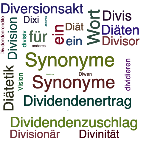 Ein anderes Wort für Divisionsalgorithmus - Synonym Divisionsalgorithmus
