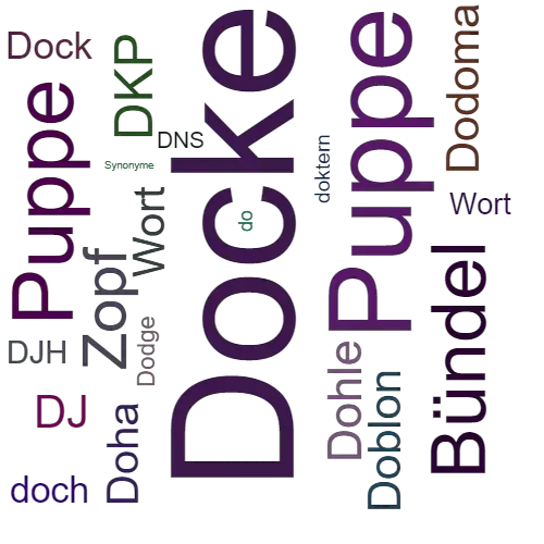 Ein anderes Wort für Docke - Synonym Docke