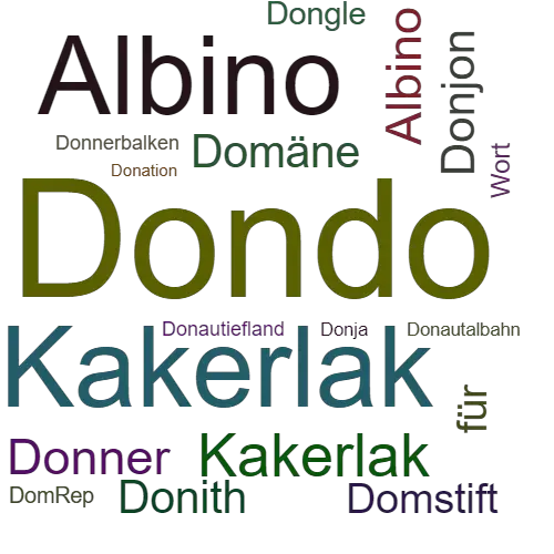 Ein anderes Wort für Dondo - Synonym Dondo