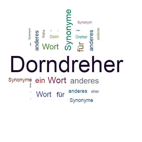 Ein anderes Wort für Dorndreher - Synonym Dorndreher