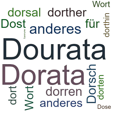 Ein anderes Wort für Dory - Synonym Dory