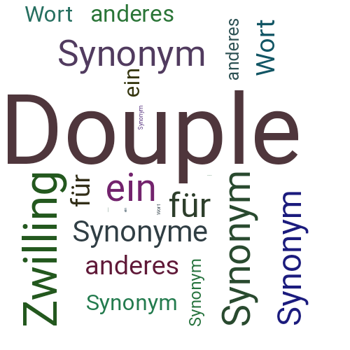 Ein anderes Wort für Douple - Synonym Douple